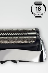 Braun 3 Serisi Tıraş Makinesi Yedek Başlık 32S (Gümüş) - 5