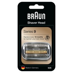 Braun 9 Serisi Tıraş Makinesi Yedek Başlığı 92S (Gümüş) - Braun