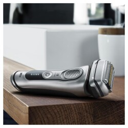 Braun 9 Serisi Tıraş Makinesi Yedek Başlığı 92S (Gümüş) - 6