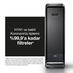 Braun BFD104BE2 Scan & Clean Hava Temizleyici - 2