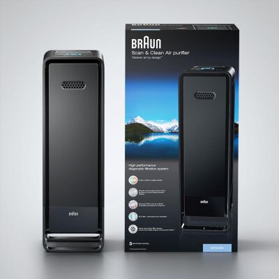 Braun BFD104BE2 Scan & Clean Hava Temizleyici - 4