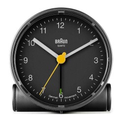 Braun BNC001BKBK Alarmlı Masa Saati Siyah - Braun