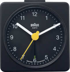 Braun BNC002BKBK Alarmlı Masa Saati Siyah - Braun