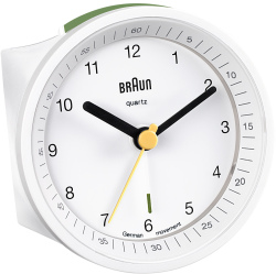 Braun BNC007WHWH Alarmlı Masa Saati Beyaz - Braun