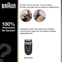 Braun BT 3221 Saç&Sakal Şekillendirici - 2