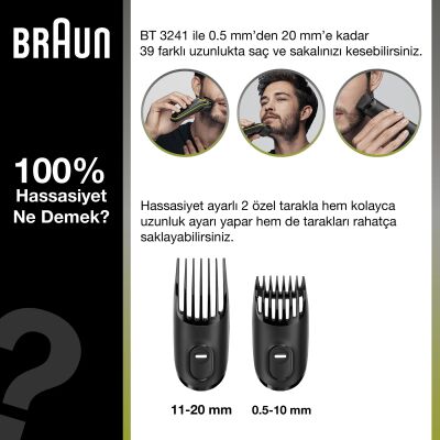 Braun BT 3241 Saç&Sakal Şekillendirici - 2