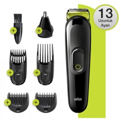 Braun MGK 3221 Erkek Bakım Kiti 6in1 Şekillendirici - Braun