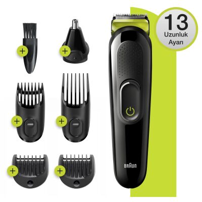 Braun MGK 3221 Erkek Bakım Kiti 6in1 Şekillendirici - 1