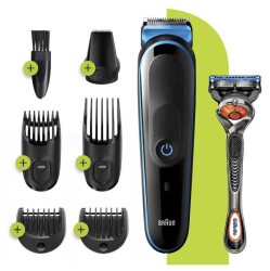 Braun MGK 3245 Erkek Bakım Kiti 7in1 Şekillendirici + Gillette Hediye - Braun