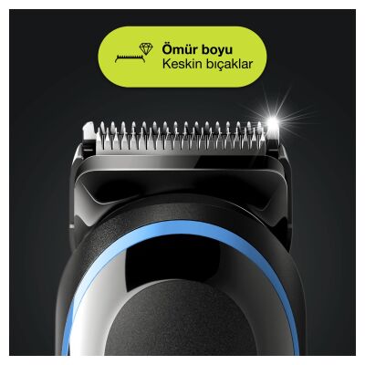 Braun MGK 5280 Erkek Bakım Kiti 9in1 Şekillendirici + Gillette Hediye - 4