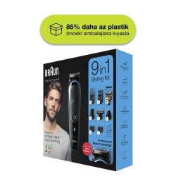 Braun MGK 5280 Erkek Bakım Kiti 9in1 Şekillendirici + Gillette Hediye - 6