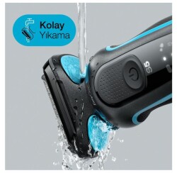 Braun Seri 5 M1000s Kablosuz Tıraş Makinası, EasyClean, EasyClick Islak & Kuru - 4