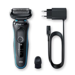 Braun Seri 5 M1000s Kablosuz Tıraş Makinası, EasyClean, EasyClick Islak & Kuru - 5
