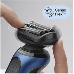 Braun Seri 6 B1200s Kablosuz Tıraş Makinası, SensoFlex, EasyClick Islak & Kuru - 2