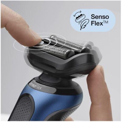 Braun Seri 6 B1200s Kablosuz Tıraş Makinası, SensoFlex, EasyClick Islak & Kuru - 2