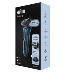 Braun Seri 6 B1200s Kablosuz Tıraş Makinası, SensoFlex, EasyClick Islak & Kuru - 6