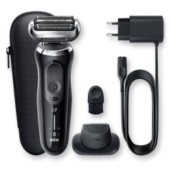 Braun Seri 7 N1200s Kablosuz Tıraş Makinası, AutoSence, 360° Flex, EasyClick Islak & Kuru - 5