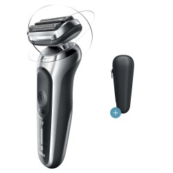 Braun Seri 7 S1000s Kablosuz Tıraş Makinası, AutoSence, 360° Flex, EasyClick, Islak & Kuru - 2