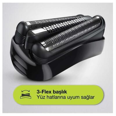 Braun Series 3 300 BT BLK  3’ü 1 Arada Tıraş Makinesi - 5