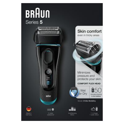 Braun Series 5 5140s Islak ve Kuru Tıraş Makinesi - 6