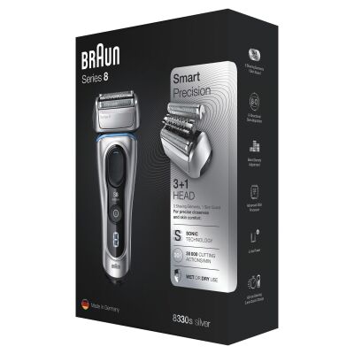 Braun Series 8 8330S Islak ve Kuru Tıraş Makinesi - 6