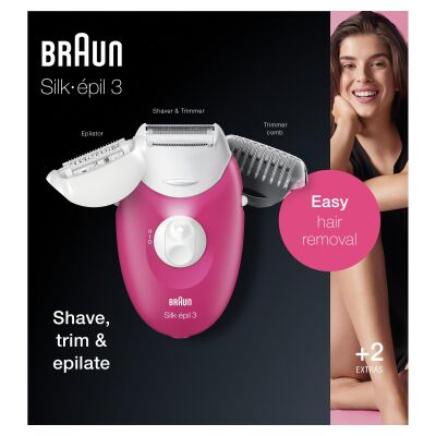 Braun Silk-épil 3 3410 Epilatör / Epilasyon - 6