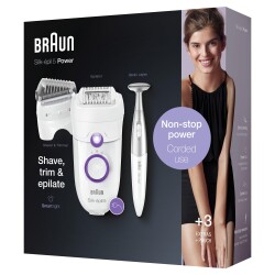Braun Silk-épil 5 5825 3'ü 1 Arada Kablolu Kuru Kullanım Epilatör + Bikini Trimmer - 8