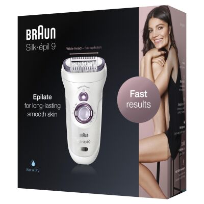 Braun Silk-épil 9 9690 SensoSmart, Kablosuz, Islak&Kuru Epilatör - 8