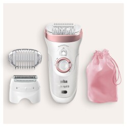 Braun Silk-épil 9 9730 SensoSmart, Kablosuz, Islak&Kuru, 2 Ek Parçalı, 2'si 1 Arada Epilatör - 5