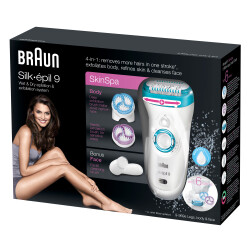 Braun Silk-épil 9 9969 E Sonic Peeling Sistemi Epilatör / Epilasyon + Yüz Fırçası - 4