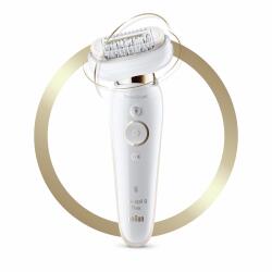 Braun Silk-épil 9 Flex 9001 Kablosuz, Islak&Kuru Epilatör + Seyahat Çantası - Braun