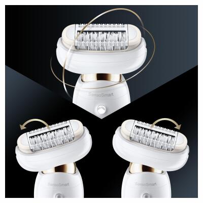 Braun Silk-épil 9 Flex 9001 Kablosuz, Islak&Kuru Epilatör + Seyahat Çantası - 4