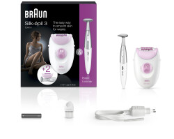 Braun Silk-épil 3 3321 Epilatör / Epilasyon + Bikini Trimmer - Braun
