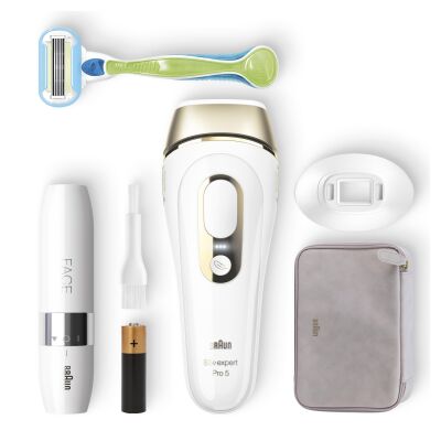 Braun Silk·Expert PL5129 Yeni Nesil IPL 400.000 Atımlı+ Braun FS 1000 Mini Düzeltici - 5