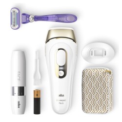 Braun Silk·Expert PL5139 Yeni Nesil IPL 400.000 Atımlı+ Braun FS 1000 Mini Düzeltici - 5