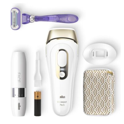 Braun Silk·Expert PL5139 Yeni Nesil IPL 400.000 Atımlı+ Braun FS 1000 Mini Düzeltici - 5