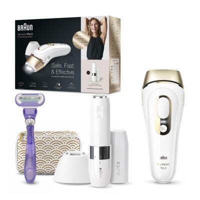 Braun Silk·Expert PL5139 Yeni Nesil IPL 400.000 Atımlı+ Braun FS 1000 Mini Düzeltici - 6