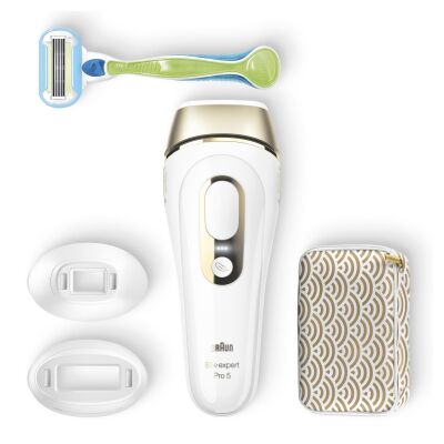 Braun Silk·Expert PL5237 Yeni Nesil IPL 400.000 Atımlı IPL, 2 Başlıklı Tüy Alma Cihazı - 5