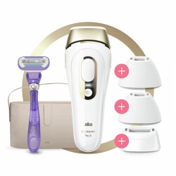 Braun Silk·Expert Pro5 PL5347 Yeni Nesil IPL 400.000 Atımlı IPL 3 Başlıklı Tüy Alma Cihazı