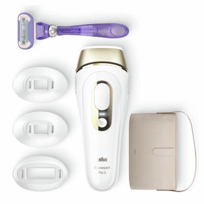 Braun Silk·Expert Pro5 PL5347 Yeni Nesil IPL 400.000 Atımlı IPL 3 Başlıklı Tüy Alma Cihazı - 5