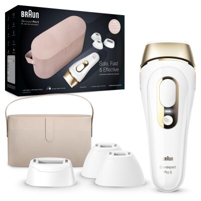 Braun Silk·Expert Pro5 PL5347 Yeni Nesil IPL 400.000 Atımlı IPL 3 Başlıklı Tüy Alma Cihazı - 6