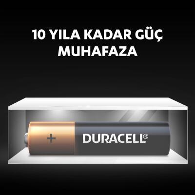 Duracell Alkalin AAA Piller, 1,5 V LR03/MN2400, 6’lı paket - 6