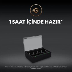 Duracell CEF 22 Şarj Aleti (Duracell 1 saat Şarj Cihazı, 1 adet) - 5