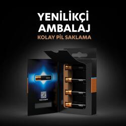 Duracell Optimum AAA Alkalin Pil, 1,5 V LR03 MN2400, 6’lı paket - 5