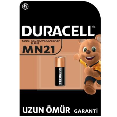 Duracell Özel Alkalin MN21 Pil 12V, (A23 / 23A / V23GA / LRV08 / 8LR932) - 1