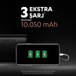 Duracell Powerbank 10500 Mah, Yeni Nesil Hızlı Şarj Teknolojili - 3