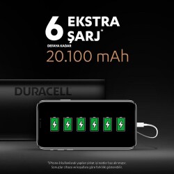 Duracell Powerbank 20100 Mah, Yeni Nesil Hızlı Şarj Teknolojili - 3
