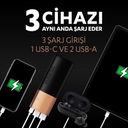 Duracell Powerbank 20100 Mah, Yeni Nesil Hızlı Şarj Teknolojili - 4
