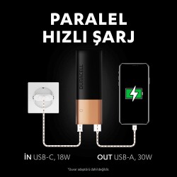 Duracell Powerbank 20100 Mah, Yeni Nesil Hızlı Şarj Teknolojili - 6