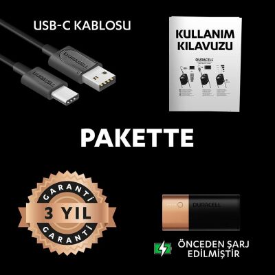 Duracell Powerbank 6700 Mah, Yeni Nesil Hızlı Şarj Teknolojili - 8